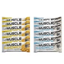 Muscolo Cibi Sandwich Bar, Varietà Pack | Ingredienti reali, Isolato di proteine del siero, Barre ad alta proteina, Barre a 2 once (12 Conte)