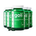 Goli SuperGreen Vitamina Gummy - 300 Conte - Vitamine e Minerali essenziali - Basato su piante, Vegan, Gluten-Free & Gelatin Free - Salute dall'interno, Confezione da 5