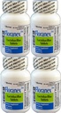 Floranex Probiotic 2 Milioni di CFU, Lactobacillus Acidophilus per Colon Digestive Health, Generico per Lactinex, Mensola Stabile Nessun Refrigerazione, 50 compresse per bottiglia, 4-Pack