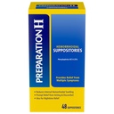 PREPARATION H hämorrhoiden Symptome Behandlung Suppositorien, Brennen, Juckreiz und Discomfort Relief (48 Zähler)