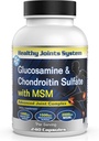Formule avancée de soutien à la mobilité et à la flexibilité avec la glucosamine, la chondroïtine et le MSM – 240 capsules pour les styles de vie actifs et le bien-être quotidien