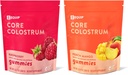 Equip Foods Core Colostrum Gummis - Delicious and Convenient - 1g Ultra-Premium Grass Fed Colostrum Per Serving - Gut Gesundheit, Immunität, Haar und Haut (Pack von 1, Peach Mango & Raspberry)