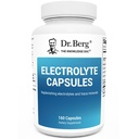 Dr. Berg Elektrolyt Kapseln - Elektrolytische Ergänzungen zur Unterstützung von Energie, Ausdauer und Hydration - Sugar Free, No Maltodextrin, Keto Friendly - 160 Caps