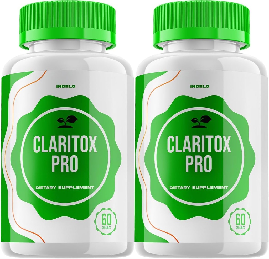 (2 Pack) Claritox Pro für Vertigo Capsules, Claritox Pro für Vertigo Bewertungen, ClaritoxPro für Vertigo Support Supplement Maximum Strength Nootropic Formula Pills Claritox Pro for Memory (120 Kapseln)