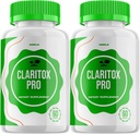 (2 Pack) Claritox Pro per le capsule Vertigo, Claritox Pro per le recensioni Vertigo, ClaritoxPro per il supporto Vertigo Supplemento massima resistenza pillole di formula Nootropic Claritox Pro per la memoria (120 capsule)