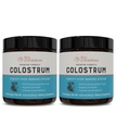 Polvere di Colostrum Live Conscious - Integratore di Colostrum di Grass Fed Bovine con Lactoferrin per l'assorbimento del ferro - Integratore di sistema immunitario (2-Pack)
