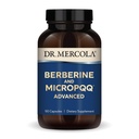 Dr. Mercola Berberine und MircoPQ Advanced - Angebote Metabolic, Mitochondrial, Gehirn & Immununterstützung - GMO-frei, Glutenfrei & Soy-frei - 90 Kapseln (90 Servierungen)
