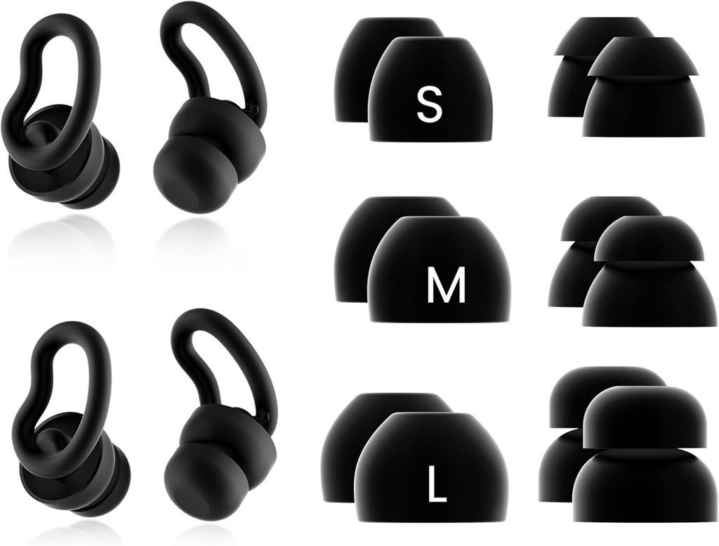 Wiederverwendbare weiche Silikon Ohrstecker