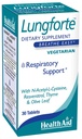 HealthAid LungForte 30 Tablets – Daily Antioxidant Lung Support with NAC, Resveratrol, Olive Leaf, Thyme & Vitamins A, C & D3 – Vegetarian, Non‑GMO