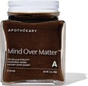 Apothékary Mind Over Matter supporto cognitivo Mushroom Powder, Memoria & Focus, Stress Relief Herbal Supplement, Sugar Free, Vegan, No Caffeine