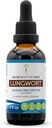 Secrets of the Tribe Lungwort Alcohol-Free Liquid Extract, Lungwort (Pulmonaria officinalis) Getrocknete Blatt Tinkture Supplement 2 oz