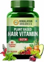 Plant Based Hair Vitamin Biotin (60 Veg Capsules) 100% Herbal with NO Known Side Effects - by pharmacylife