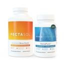 EcoNugenics Ultimate Cellular Health & Immun Support Pack | HonoPure - Magnolia Bark Extract, 120 Kapseln| PectaSol-C Modified Citrus Pectin, 270 Kapseln Bundle
