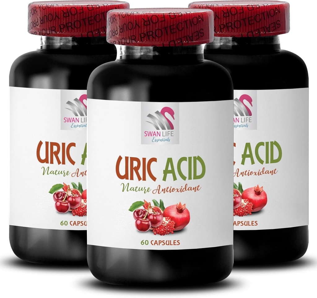 Harnsäure natürlich reduzieren - URIC ACID - reduzieren Harnsäure, Lebensmittel, um Harnsäure zu reduzieren, wie die Harnsäure zu senken, wie die Harnsäure zu reduzieren, Lebensmittel, die die Harnsäure senken, Harnsäure Lebensmittel zu vermeiden 3Bot 180Cap