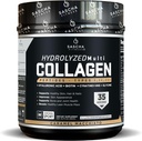 SASCHA FITNESS hydrolysierte Multi Collagen Peptide Tipps 1,2 & 3 |HyaluronsäuresBiotin |Cynatine HSN|Vitamin C & E |for Hairs, Haut & Knochen SupportsCaramel Macchiato