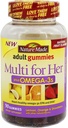 Natura fatta Multi per il suo più Omega-3 adulti Gummies, 90 Conte