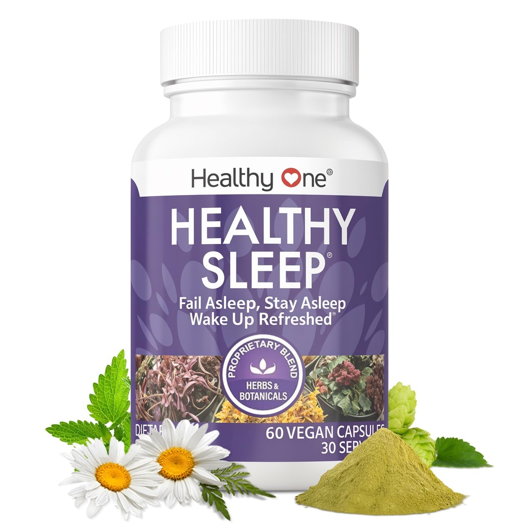 Sano sonno - 10 REM Inducenti Ingredienti - Supporta tutte le fasi di riposo profondo - Non può dormire - Restless - Melatonin - Valerian - Camomilla - Theanine - GABA - Hops - Lemon Balm - 120 Conte
