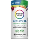 Rainbow Light Multivitamin für Männer 50+, Vitamin C, D & Zink, Probiotika, Herren One 50+ Multivitamin bietet hohe Potenz Immununterstützung, Non-GMO, Vegetarisch, 60 Tabletten