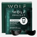 Wolf Project Under Eye Patches (5 Paare) Für Dark Circles, Puffy Eyes und Falten - Mit Koffein, Vitamin C und Peptiden. Unter Augenmasken reduzieren müde Augen und unter Augentaschen