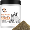 Kelp Powder for Dog & Cat - Organic Sea Kelp Supplement Granules Powder (16 Oz, 1 Pound)