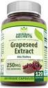 Integratore di estratti di semi di erbe | 250 Mg per porzione | 120 capsule vegetali | Non OGM | Gluten-Free | Made in USA