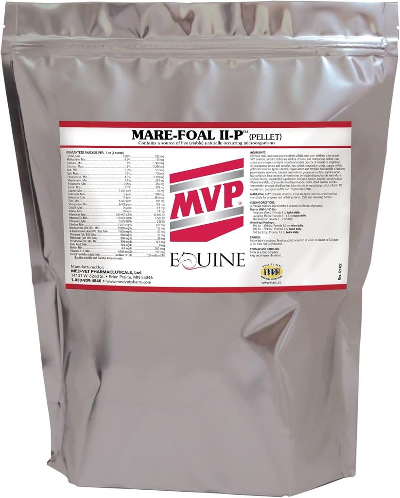 Mare Foal II-P (10lb) Balanced Multi Vitamin/Mineral Supplement für Mares, Fohlen & Jährige