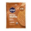 GU Energy Stroopwafel Salty Caramel Sports Nutrition Waffle, sans caféine, et laiterie Kosher, énergie en route pour tout entraînement, 16 comtes