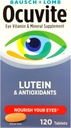 Bausch & Lomb Ocuvite avec Lutein - 120 comprimés