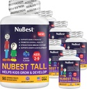 NuBest Tall Kids - Kleinkinder Vitamine und Kinder Vitamine für Alter 2 bis 9 - Unterstützung Knochenstärke, Gesundheit und Immunität - Tierformen - 540 Kaubare Berry Tabletten | Pack 6