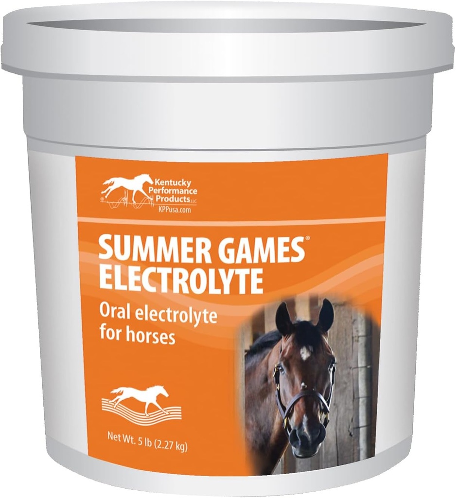 Kentucky Performance Produkte Sommerspiele Elektrolyt Pferdeergänzung, 5 Pfund Container