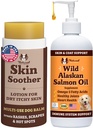 Natural Dog Company sana pelle Bundle, Supporta pelle sana e allevia la pelle secca, prurito pelle, allergia sollievo per cani