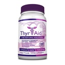 ThyrAid - Supplément Thyroïde - Iodine, Kelp, Ashwagandha - Vegan - 1 bouteille (3 mois d'approvisionnement, 180 capsules)
