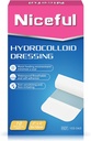 10 Graf Hydrocolloid Bandagen groß, 2" x 4" Hydrokolloid Wound Dressing Extra Thin für leichtes Exudat, Hydrokolloid Gel Bandagen Fast Healing