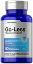Horbäach Go Less Bladder Control Supplemento | 90 capsule | Pillole di massima resistenza per le donne e gli uomini | Non-GMO & Gluten Formula gratuita