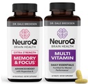 LifeSeasons Memory & Focus Extra Strength with Multivitamin- Boosts Cognitive Performance - Unterstützt Neuroprotection & Concentration - Huperzine A, Gotu Kola, Ginkgo, Propolis & More - 120 Kapseln