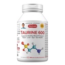 ANDREW LESSMAN Taurine 600-360 capsule - Supporta la pressione sanguigna sana, cuore, fegato, occhio e salute dell'orecchio. Puro, ad alta potenza Fonte di Aminoacido Taurina. Nessun Additivo