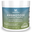 Mannatech Complexe Ambrotose Supplément de soutien immunitaire, soutient la communication cellulaire à cellulaire et une défense immunitaire saine, avec la poudre de Manapol - 100% Aloe Vera Supplément 25 jours d'approvisionnement