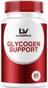 1 Pack - Glycogen Support, Glycogen Control Advanced Formula, Glycogen Capsules, Glycogen Fix avec des ingrédients puissants, 30 Capsules par bouteille pendant 30 jours