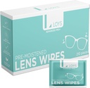 Linsen Reinigungstücher für Brillen, Brillenreiniger, Vor-moistened Individuell Wrapped Rassant Free Streak Cleaner Wipes für Labtop, Sonnenbrillen, Kamera, Brillen von Loys Advanced Pro, 210 Zähler
