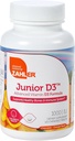 Zahler Junior D3 Chewable 1000IU, Vitamine D pour enfants, Grande dégustation de Vitamine D pour enfants, Vitamine D3 1000 UI optimale pour les enfants, Casher certifié, 240 comprimés à croquer