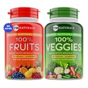 Integratore di frutta e verdura Vitamine per gli uomini e le donne - Super frutta e verdura capsule per sostenere livelli di nutrizione e di energia bilanciati - Totale Super Alimenti Naturali 90 Conteggio (Pack of 2)