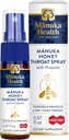 MANUKA HEALTH, Manuka Honey Throat Spray mit Propolis .67 fl oz, Protects & Freshens, MGO 400+, BIO30 Neuseeland Propolis