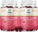 Hormone Balance for Women Gummies of All Ages - PMS Support Supplement for Women to Regulate Menstrual Cycle & Hormonal Balance Menopause & Mood Swings with Vitamin B6 & Dong Quai - 60 Chews - 2 pack