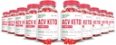 (10 Pack) Simpli Health Gummies Keto ACV Formule avancée 1000MG Ketonature Gummies Keto vinaigre de cidre de pomme formulé avec jus de betterave à grenade poudre B12 Vegan Non OGM 600 Gummys
