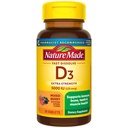 Nature Made Vitamin D3 5000 IE (125 mcg) Extra Strength, Vitamin D Supplement zur Immununterstützung, 70 Sugar Free Fast Dissolve Tablets, 70 Day Supply