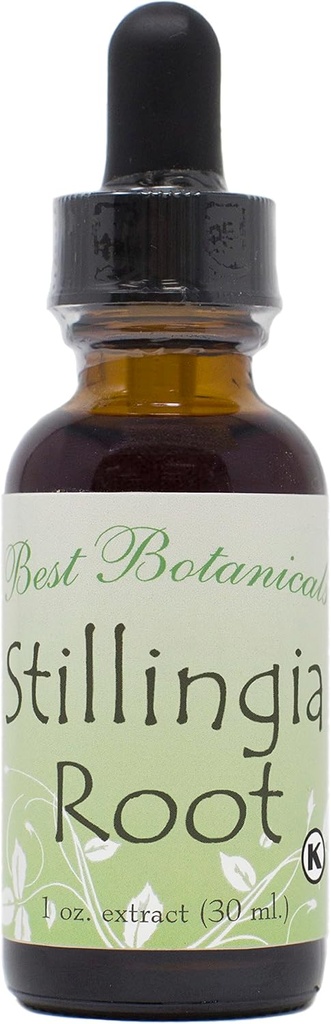 Meilleur extrait de racine de Stillingia Botaniques 1 oz.