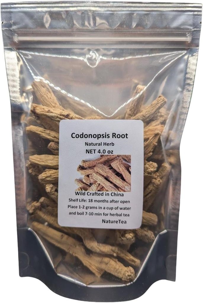 Codonopsis Root - Dang Shen Dried Radix Codonopsis 100% da Natura (2 oz)