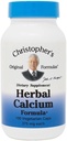 Christopher's Original Formeln pflanzliches Kalzium, natürliche Knochenunterstützung, 100 Caps, Packung von 1
