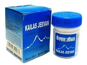 Pack de 3 Kailas Jeevan Jar 30 Gram Pack - Crème antiseptique ayurvédique à base de plantes