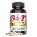 FarmHaven Capsules de vinaigre de cidre de pomme avec mère, Capsules de vinaigre de pomme avec mère 1390MG, pilules de vinaigre de cidre de pomme avec gingembre, pilules de vinaigre de pomme pour la digestion saine, comprimés de vinaigre avec mère
